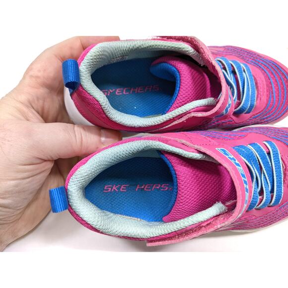Skechers Pink Children's Running Track Walking Shoes Gently Worn - Size 12 US - Picture 10 of 10